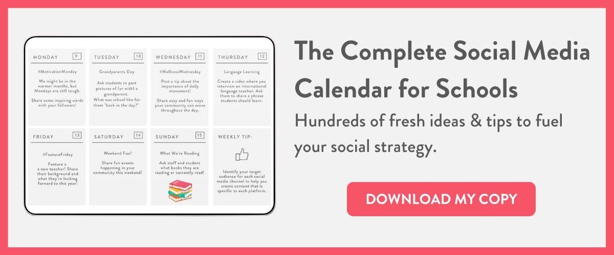 The Complete Social Media Guide for Schools. Download your copy